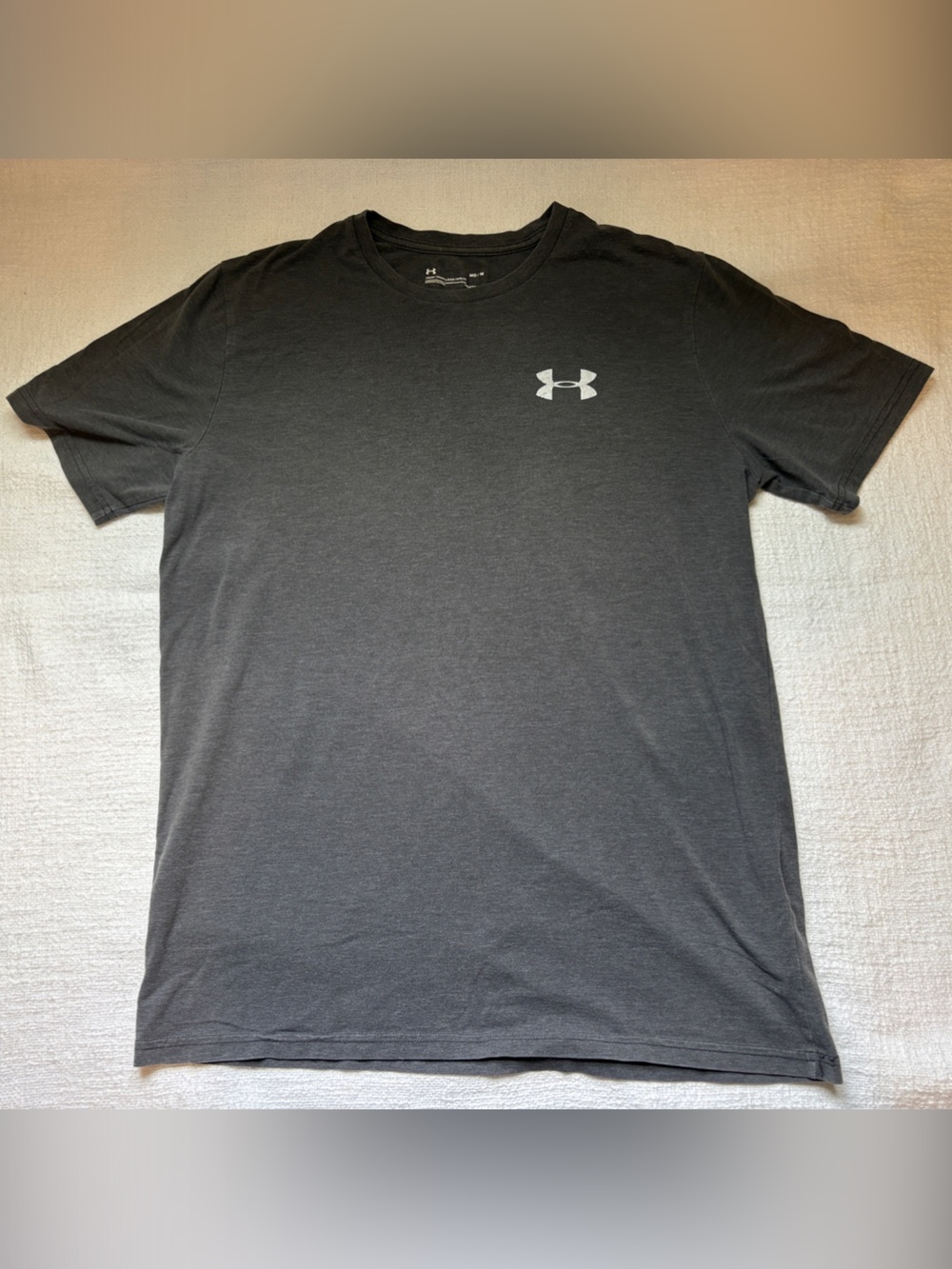 Under Armour Men’s Short Sleeve Logo Tee — Charcoal